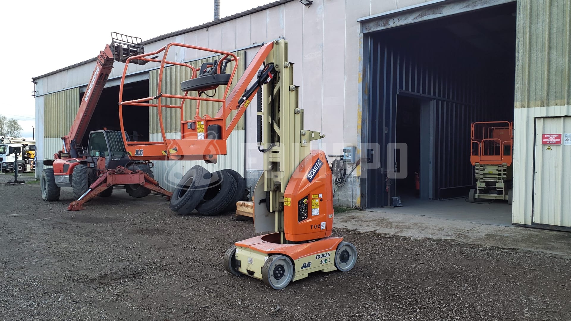 JLG-Toucan 10E (8 meter) - - Gebruikte Verticale Masthoogwerker
