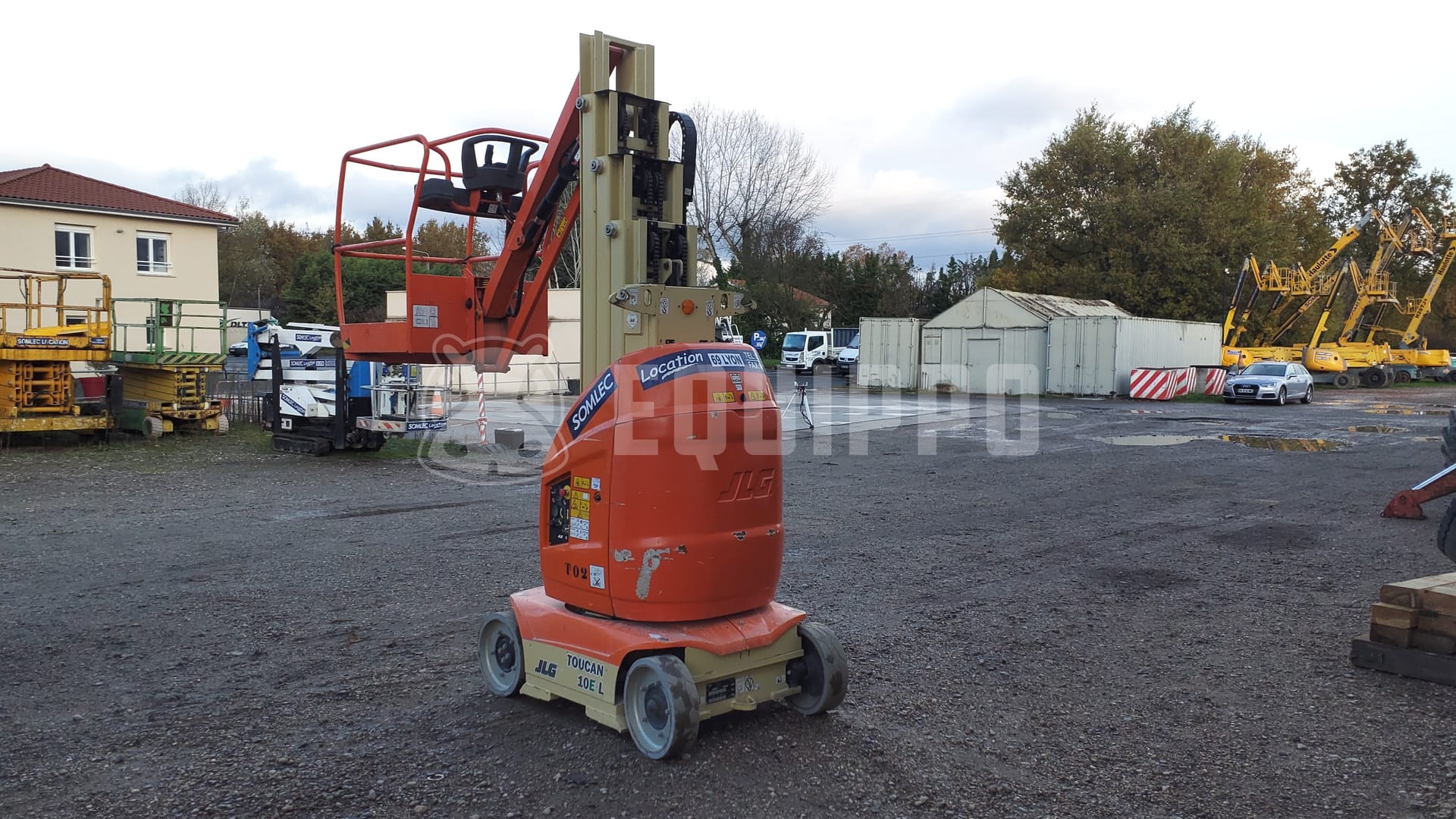 JLG-Toucan 10E (8 meter) - - Gebruikte Verticale Masthoogwerker