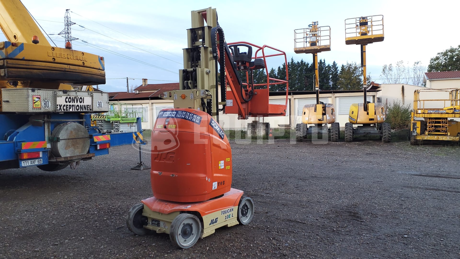 JLG-Toucan 10E (8 meter) - - Gebruikte Verticale Masthoogwerker