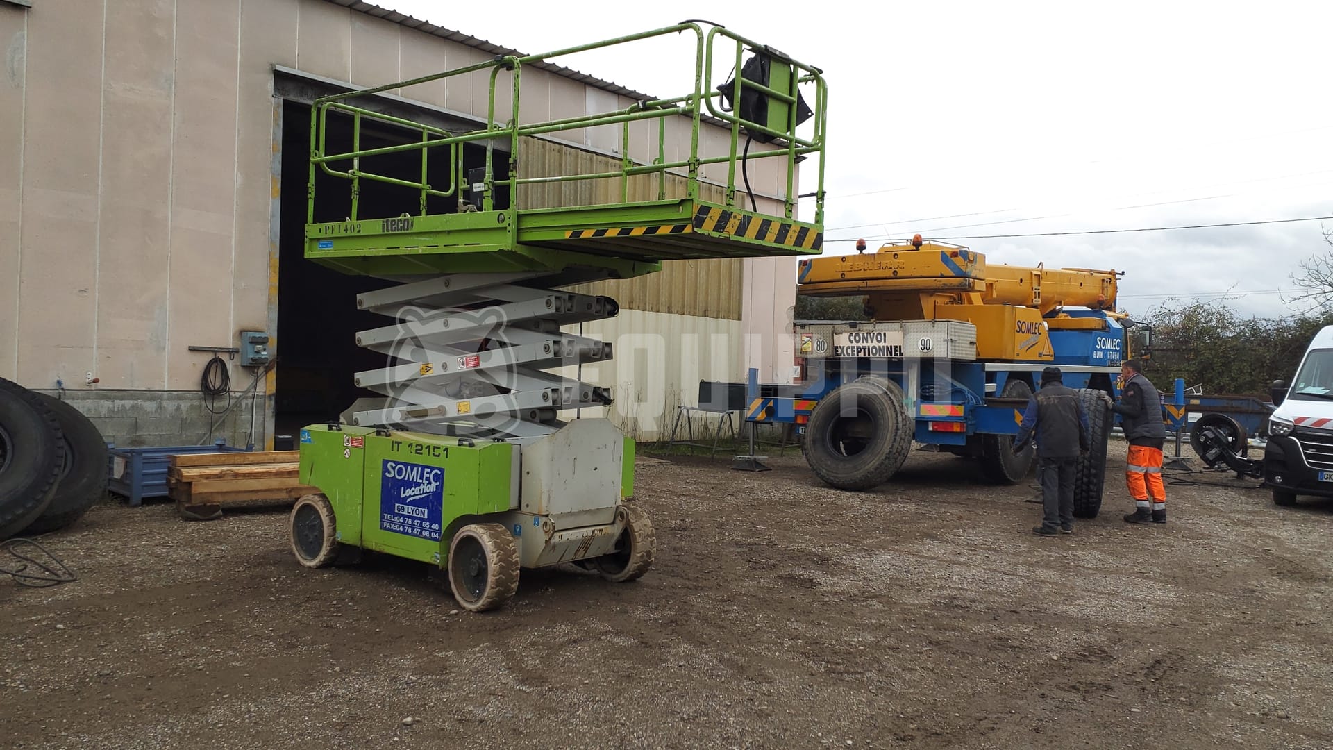 Iteco IT1215T (11,8 m) - - Used Scissor Lift
