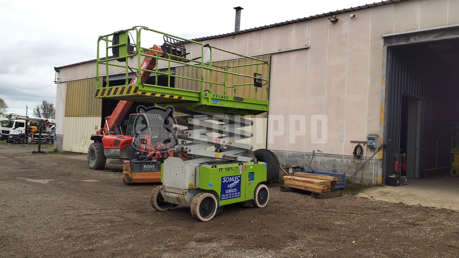 Iteco IT1215T (11,8 m) - - Used Scissor Lift