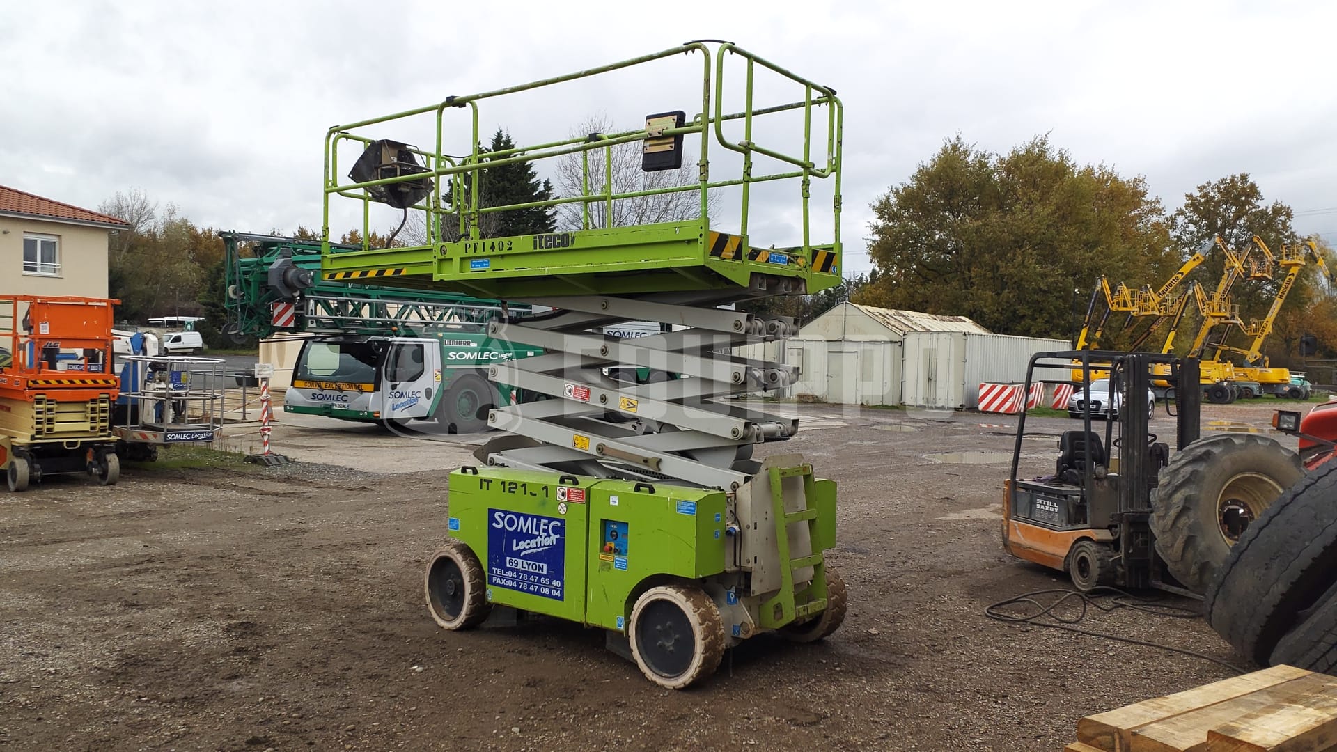 Iteco IT1215T (11,8 m) - - Used Scissor Lift