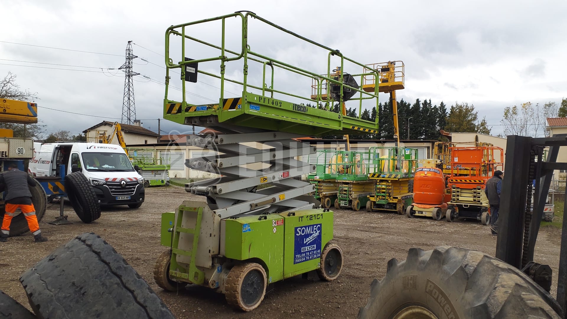 Iteco IT1215T (11,8 m) - - Used Scissor Lift