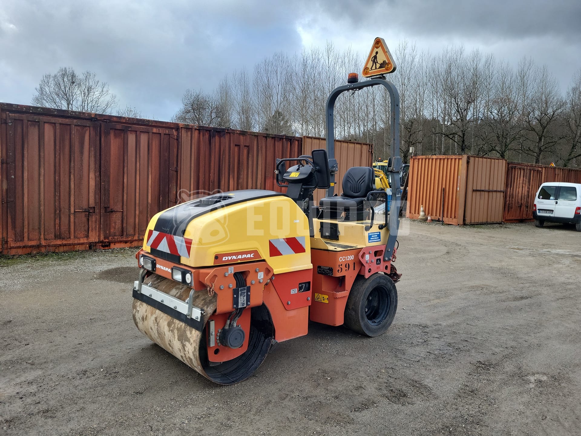 Dynapac Cc 1200 C - - Gebruikte Combinatiewals