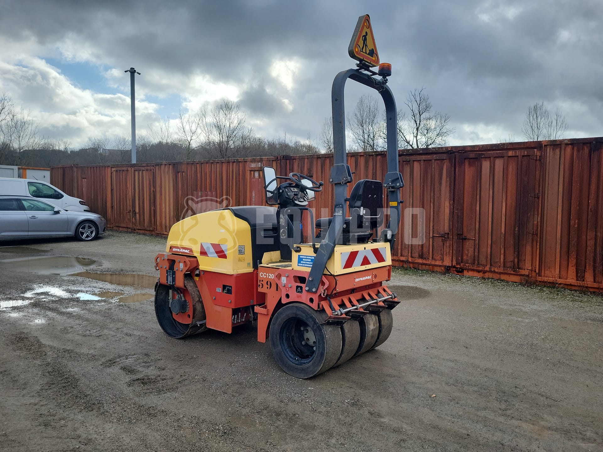 Dynapac Cc 1200 C - - Gebruikte Combinatiewals