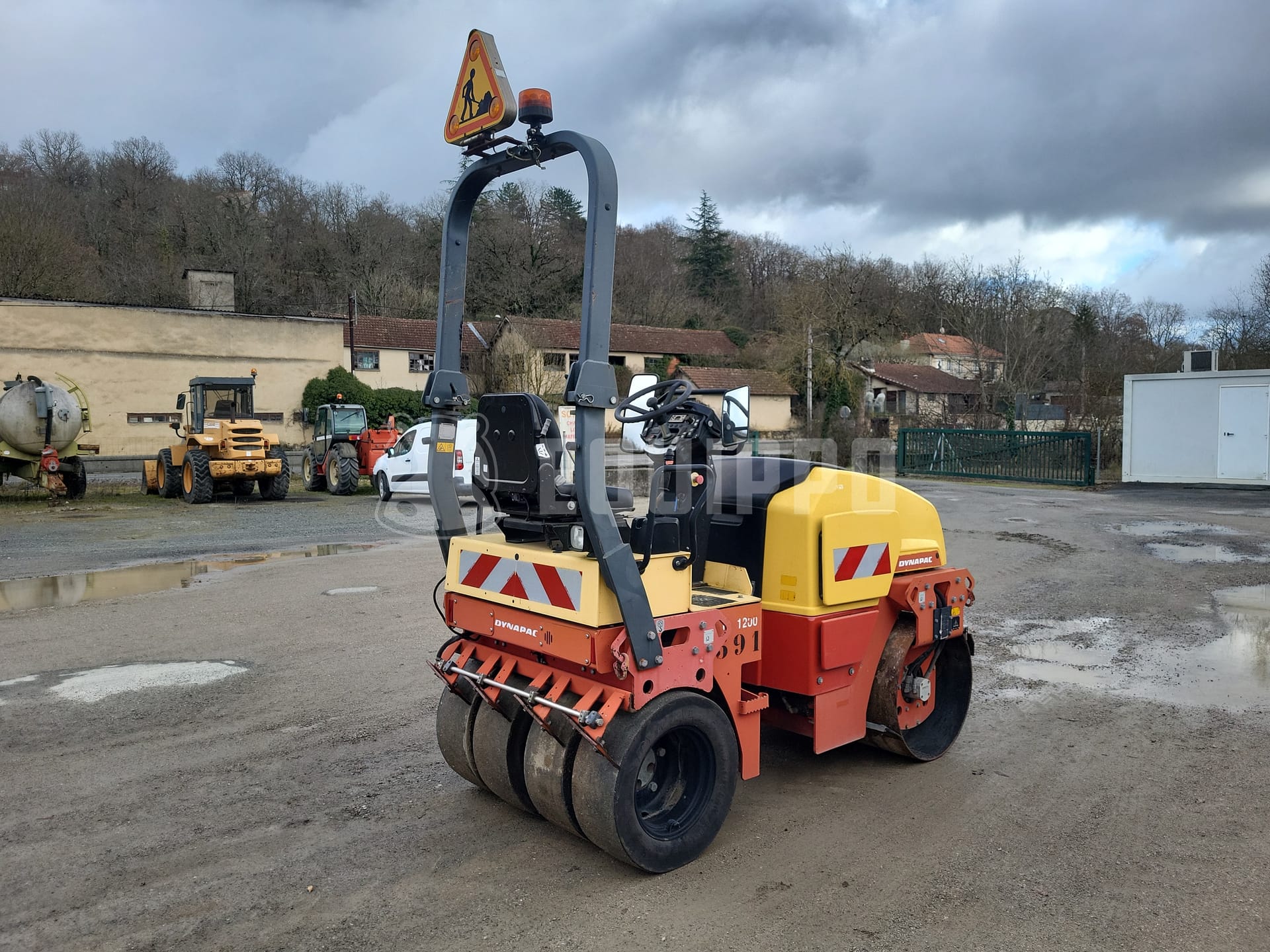 Dynapac Cc 1200 C - - Gebruikte Combinatiewals