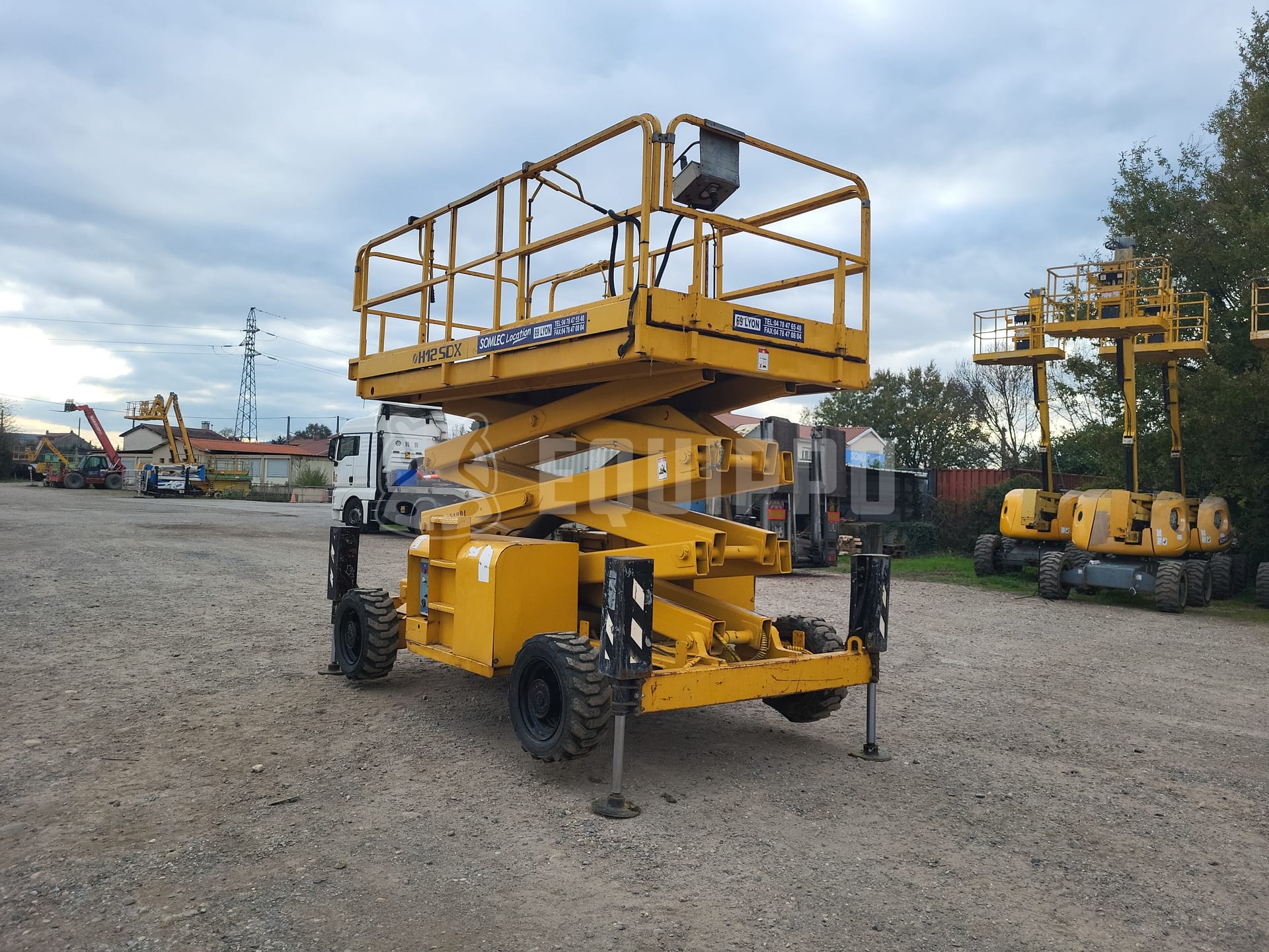 Haulotte H12SDX (12m) - - Gebruikte Schaarhoogwerker