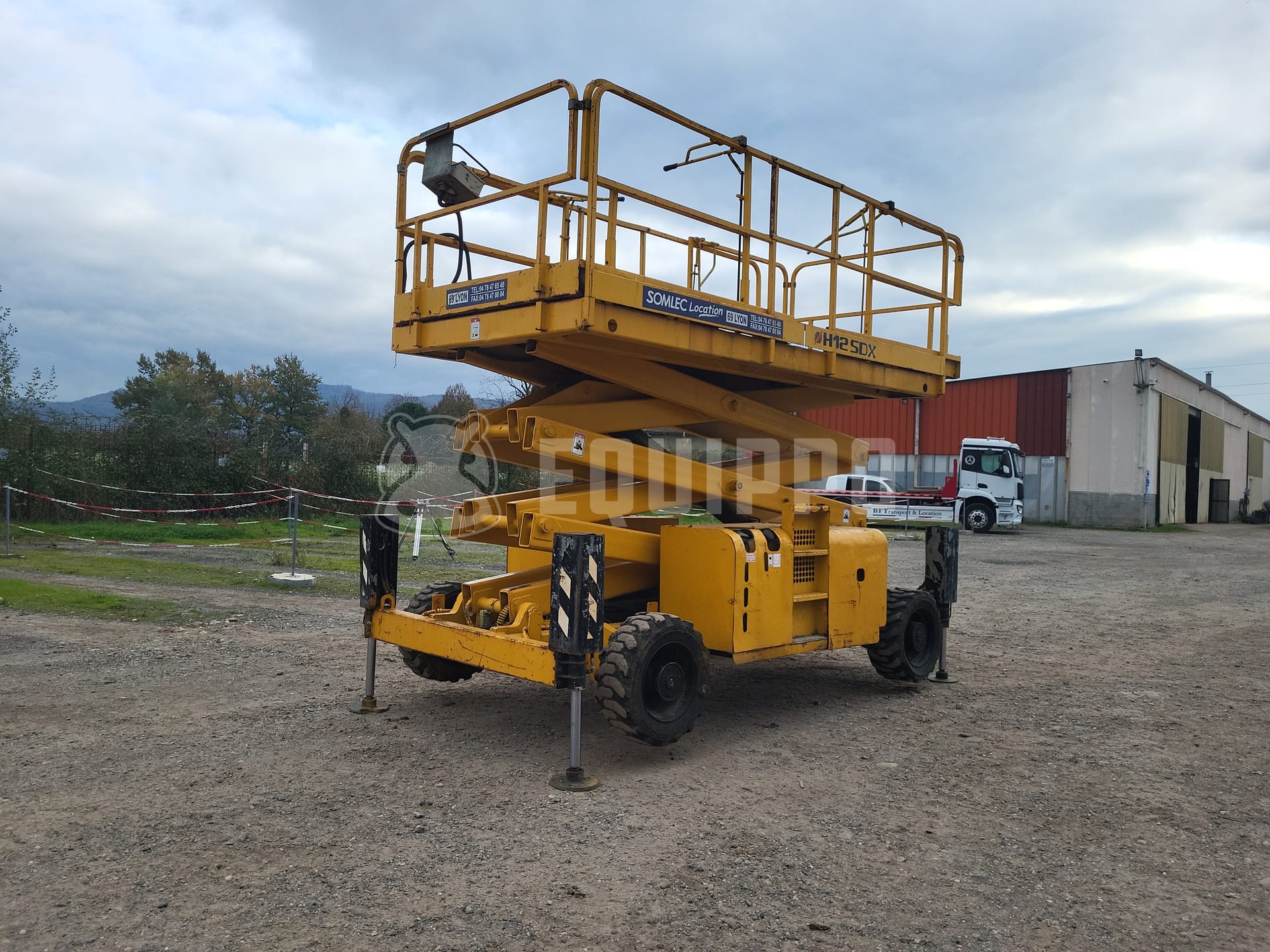 Haulotte H12SDX (12m) - - Gebruikte Schaarhoogwerker