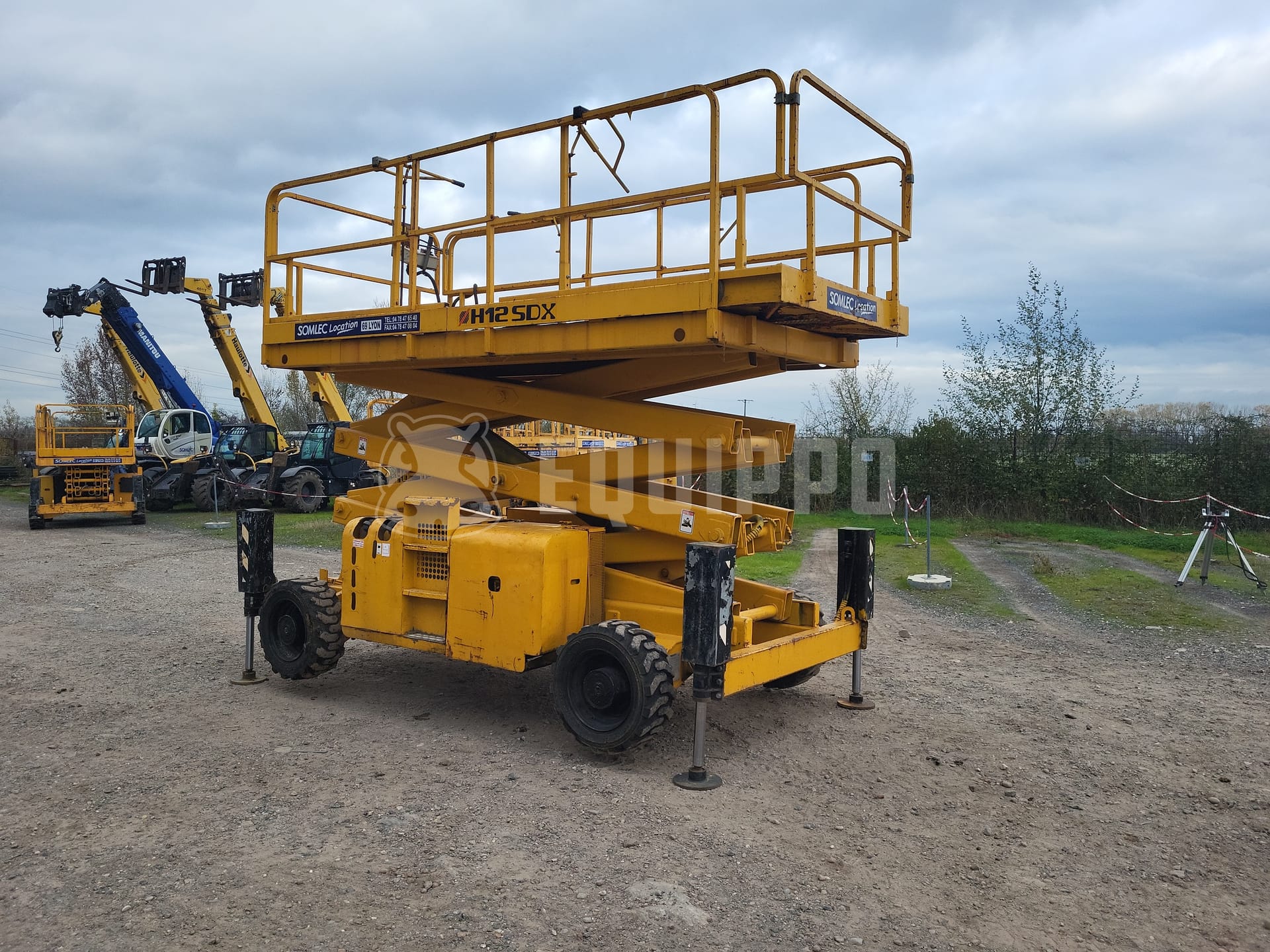 Haulotte H12SDX (12m) - - Gebruikte Schaarhoogwerker