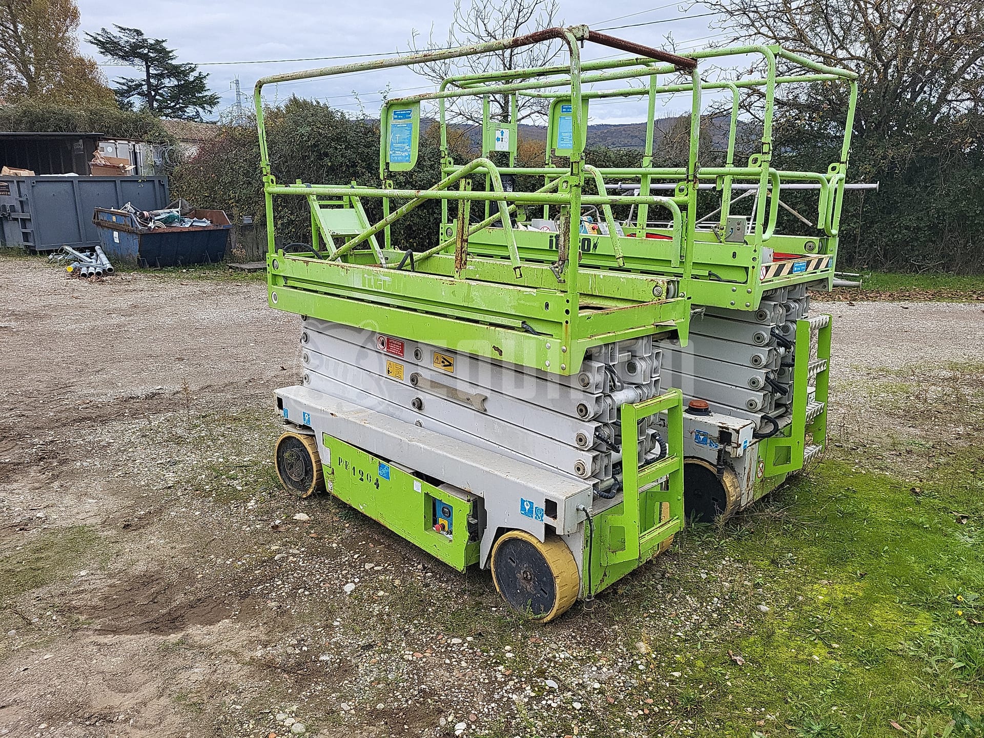 Iteco IT1215T (for parts only) - - Used Scissor Lift