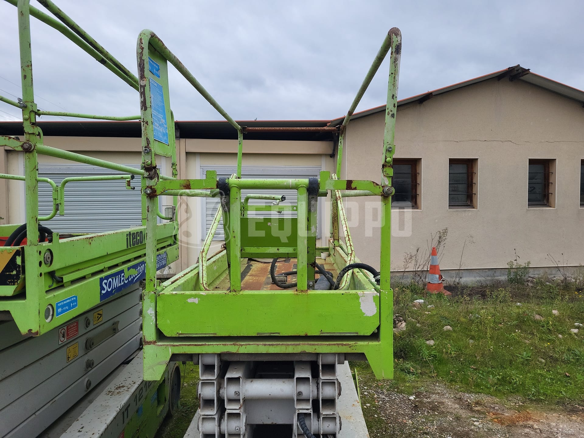 Iteco IT1215T (for parts only) - - Used Scissor Lift