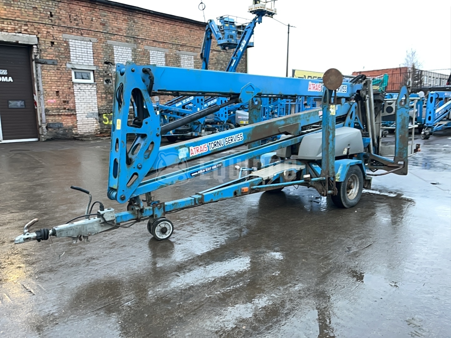 Genie TZ™-50 Hybrid w/Drive (17m) - - Gebrauchte Trailer-Mounted Boom Lift