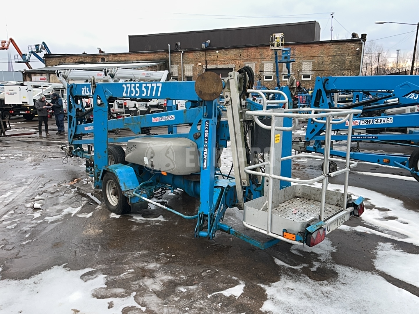Genie TZ-50 DC w/Drive (17m) - - Gebruikte Trailer-Mounted Boom Lift