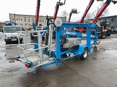 Genie TZ™-50 DC w/Drive (17m) - - Used Trailer-Mounted Boom Lift