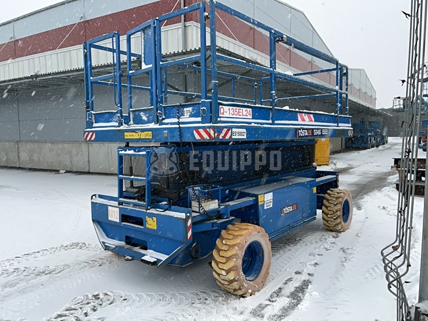 Holland-Lift Q 135 El 24 (15m) - - Used Scissor Lift