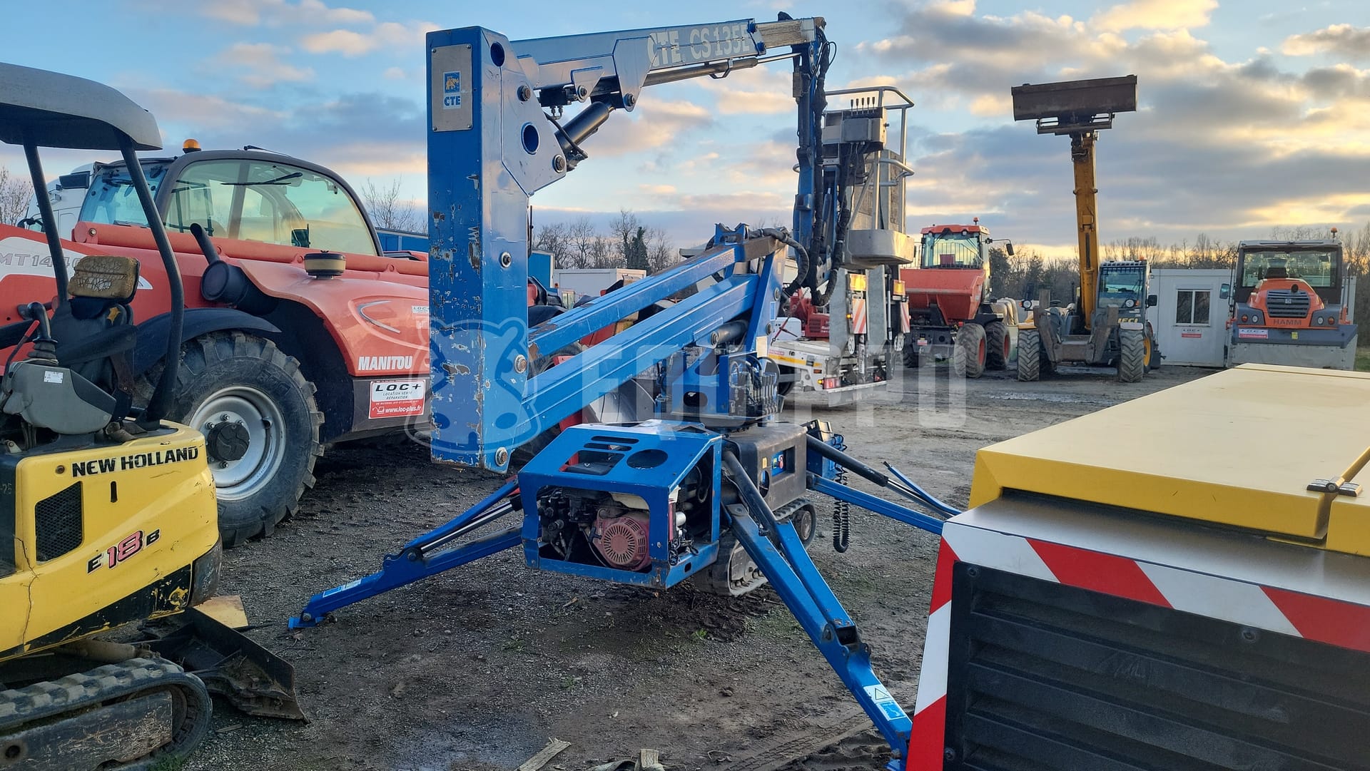 CTE CS 135 E / Traccess 135 (13,3m) - - Used Spider Boom Lift