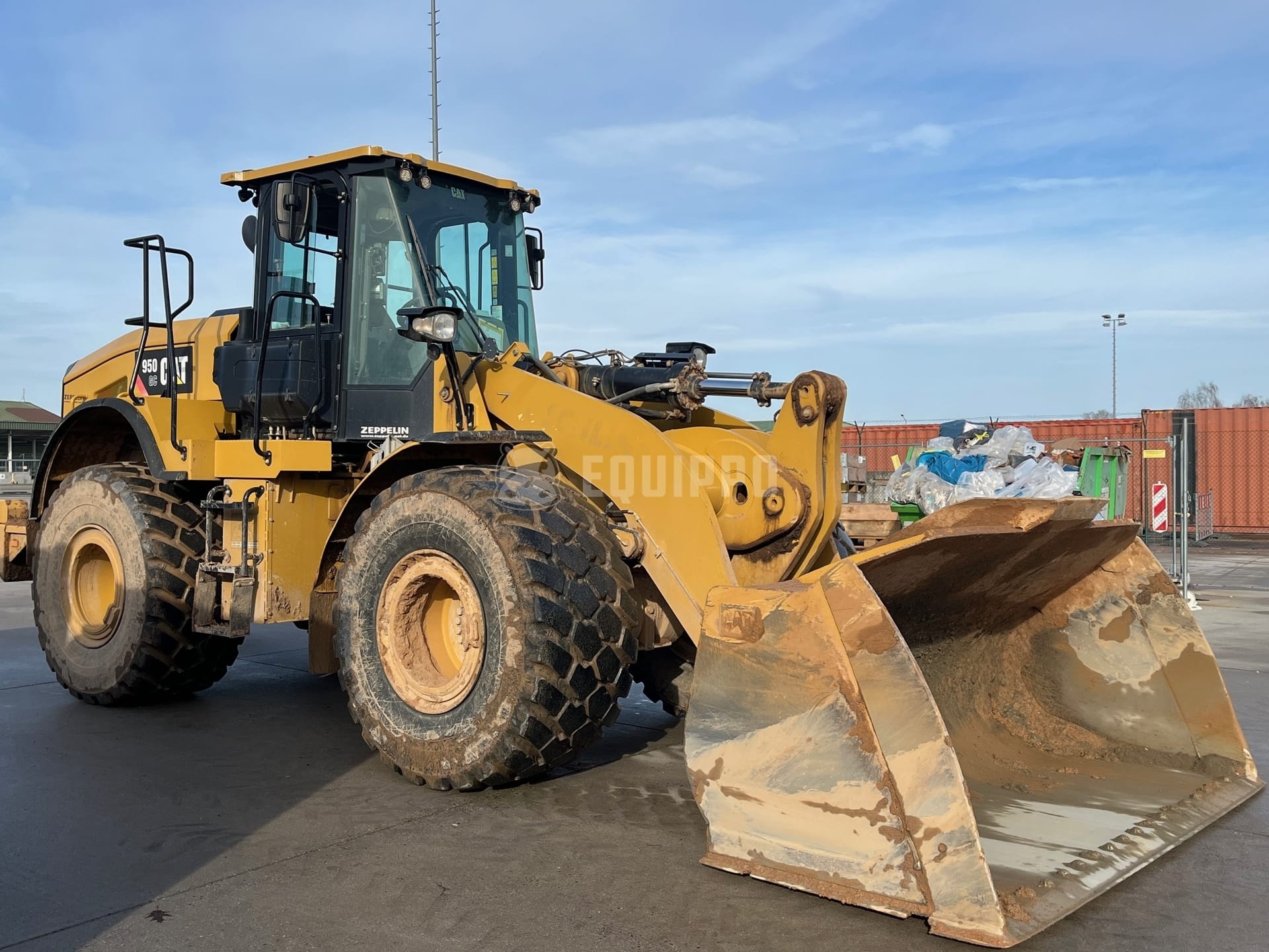Caterpillar 950GC (without Pfreundt scale) - - Used Wheel Loader