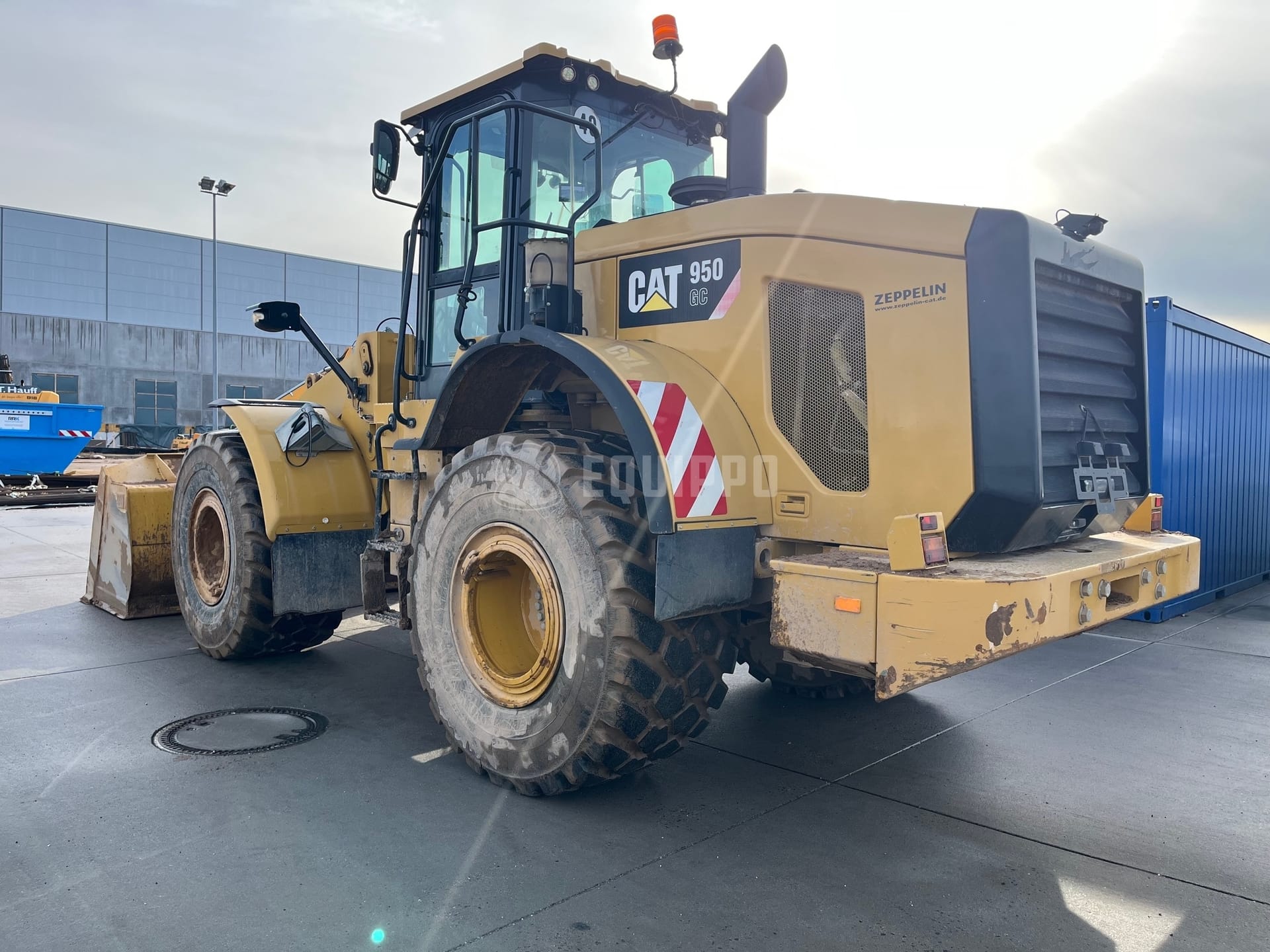 Caterpillar 950GC (without Pfreundt scale) - - Used Wheel Loader