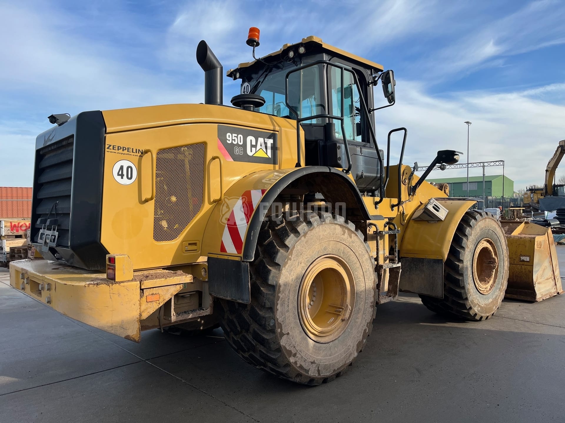 Caterpillar 950GC (without Pfreundt scale) - - Used Wheel Loader