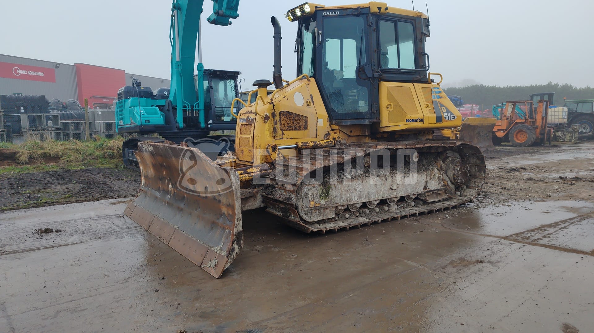 Komatsu D51PX-22 - - Used Tracked Dozer