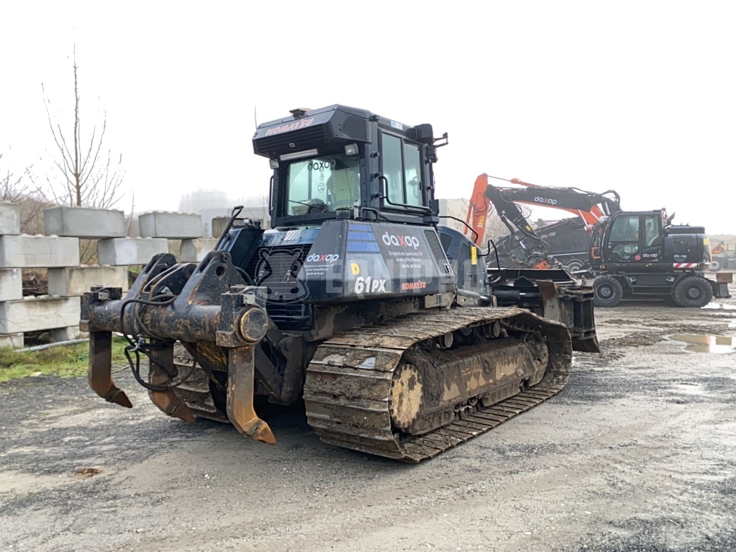 Komatsu D61PX-24 with Topcon 3D - - Used Tracked Dozer