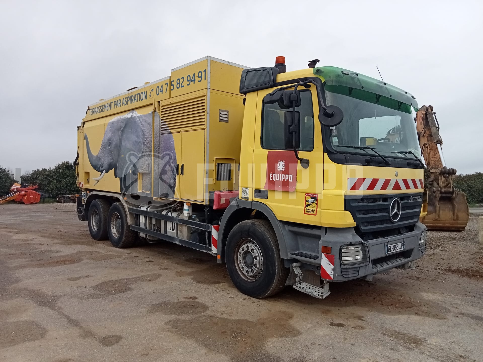 Mercedes Actros 3344 RSP - - Used Vacuum Truck