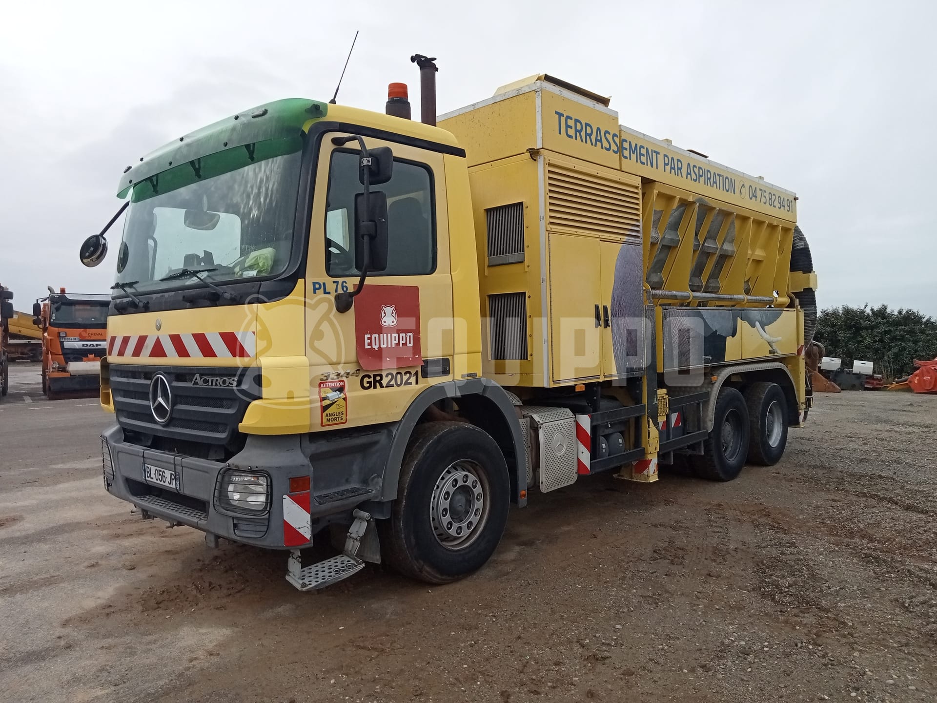 Mercedes Actros 3344 RSP - - Used Vacuum Truck