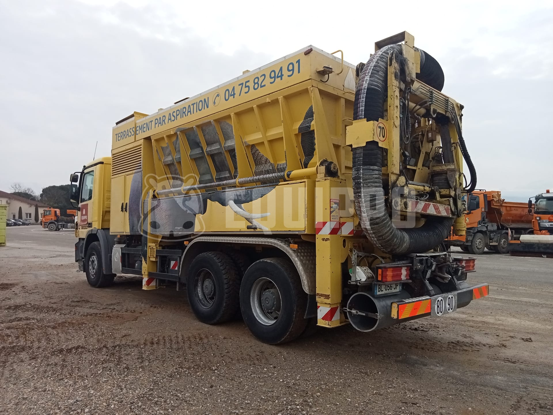 Mercedes Actros 3344 RSP - - Used Vacuum Truck