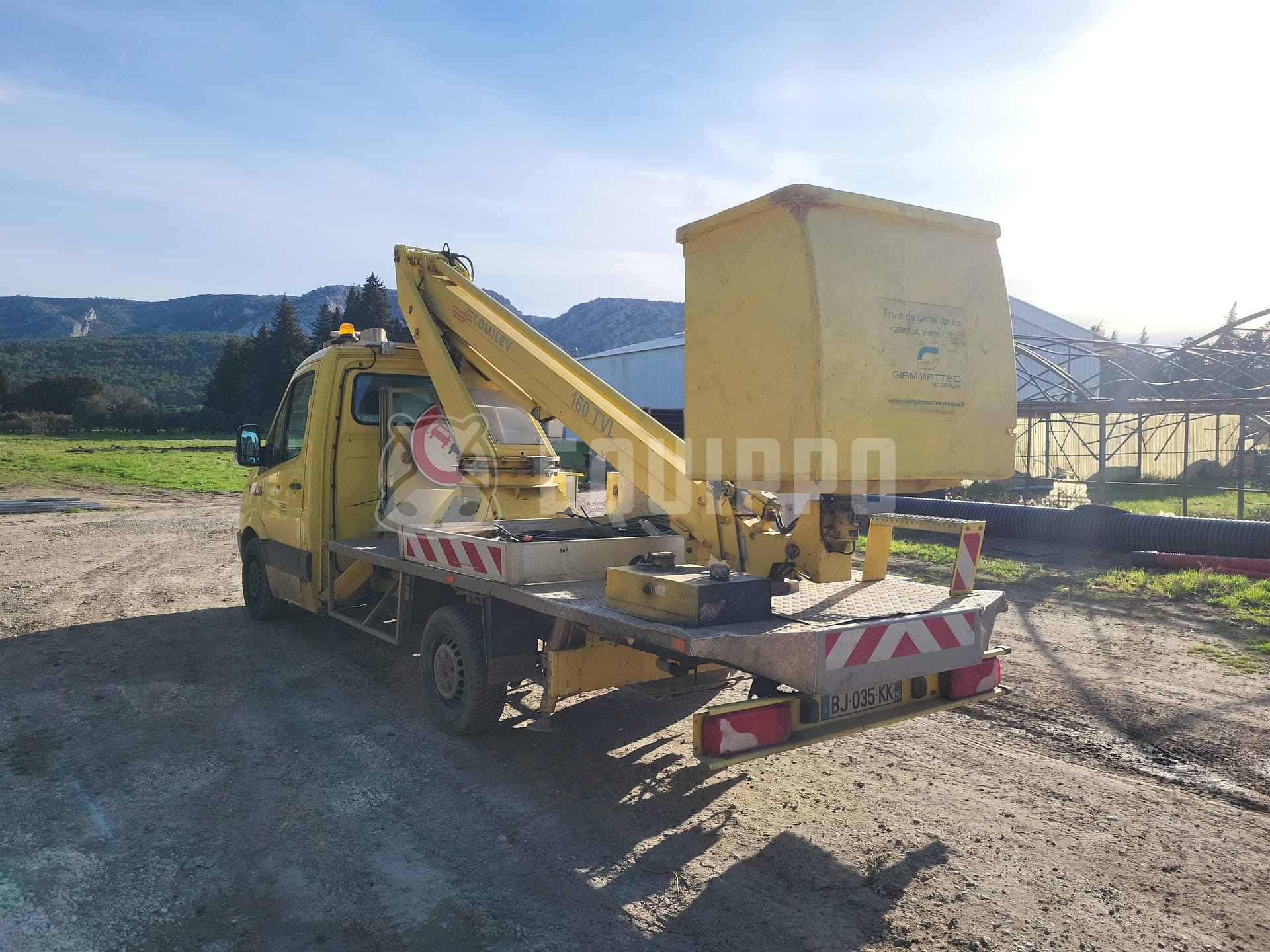 Mercedes-Benz SPRINTER with Comilev EN160 TVL - - Used Truck-Mounted Boom Lift