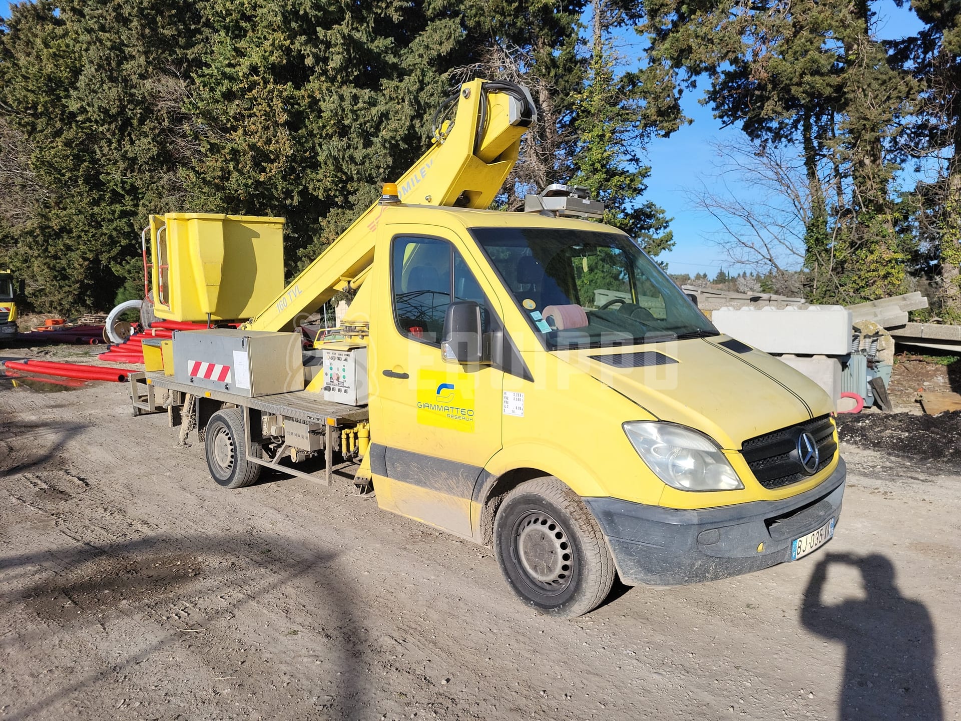 Mercedes-Benz SPRINTER with Comilev EN160 TVL - - Used Truck-Mounted Boom Lift