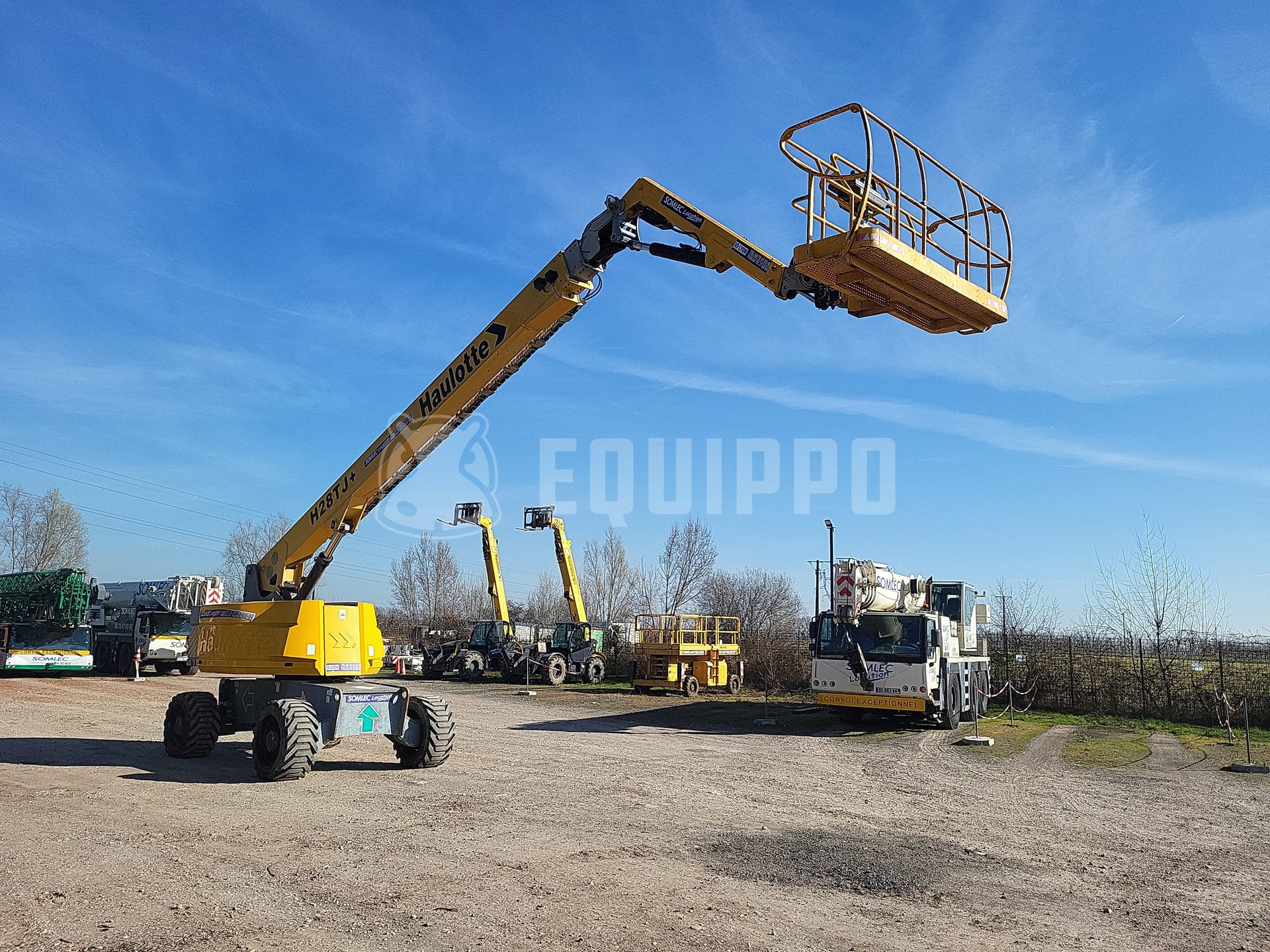Haulotte H28TJ+ (28m) - - Used Telescopic Boom Lift