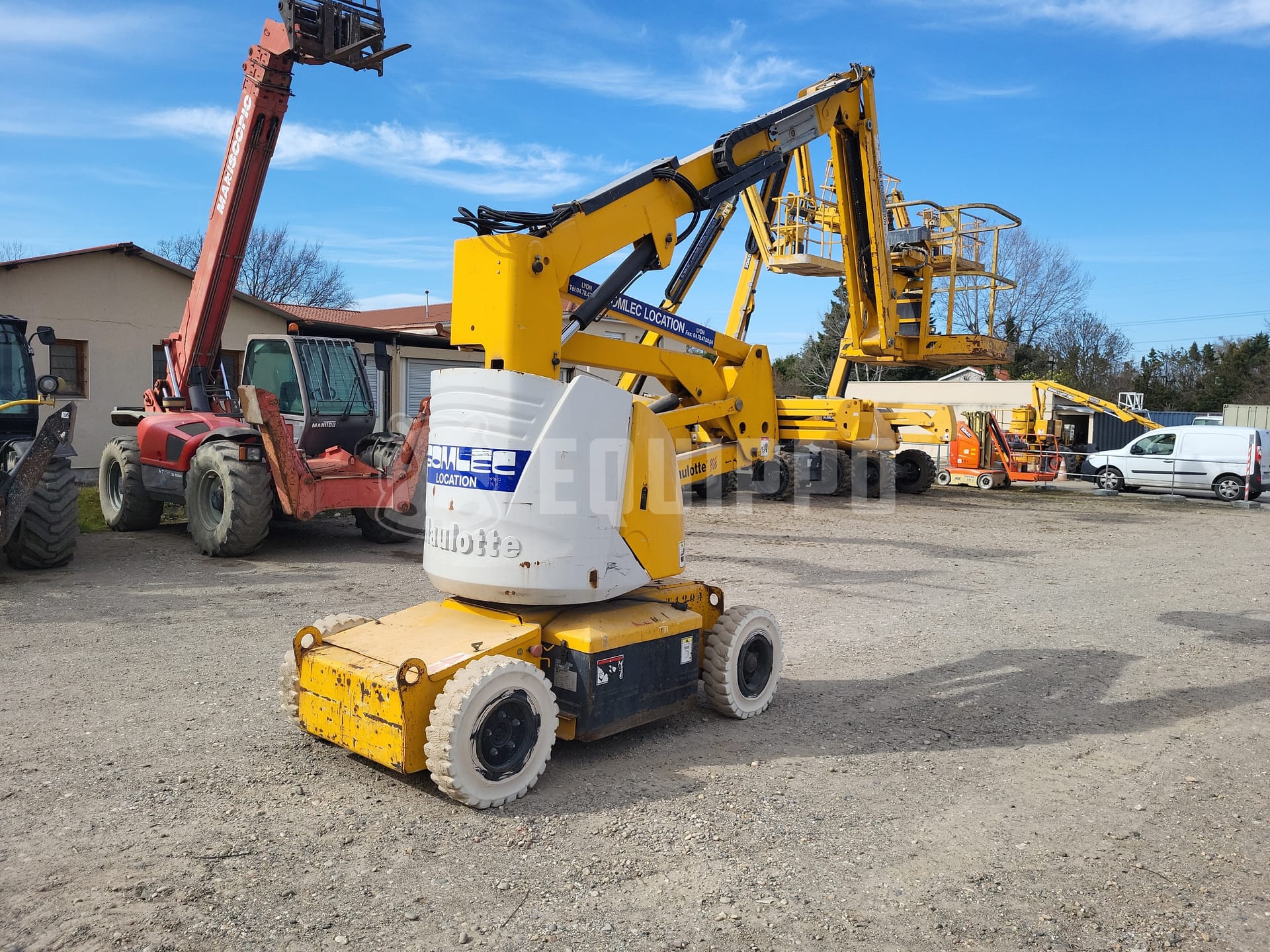 Haulotte HA12 IP (12m) - - Used Articulated Boom Lift