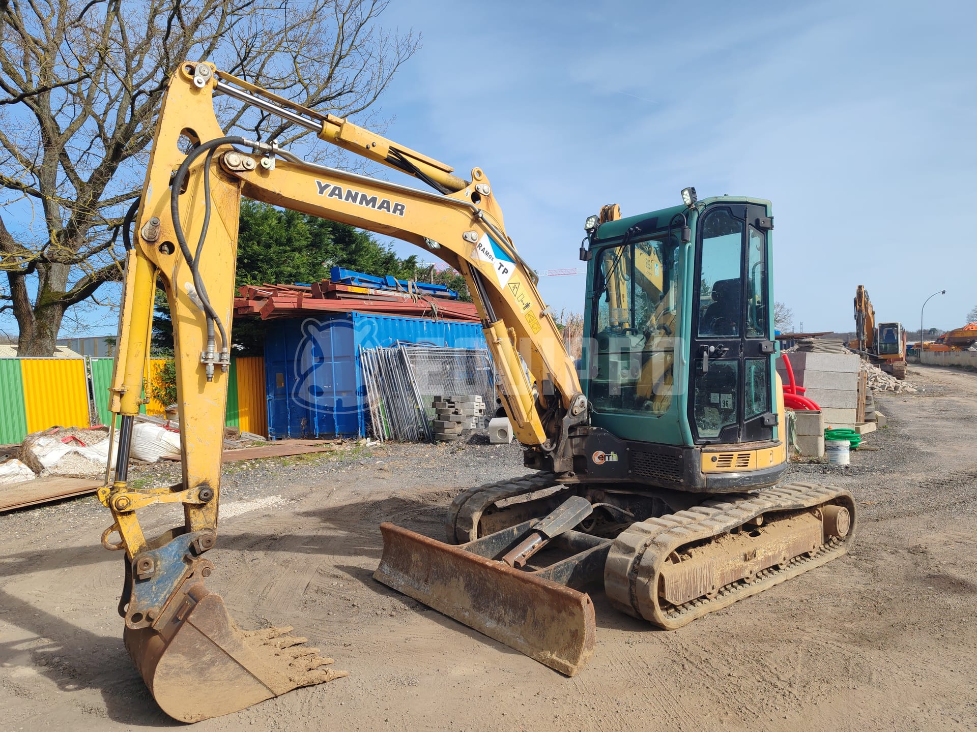 Yanmar Vio 50 U with 3 buckets - - Used Mini Excavator  < 7t