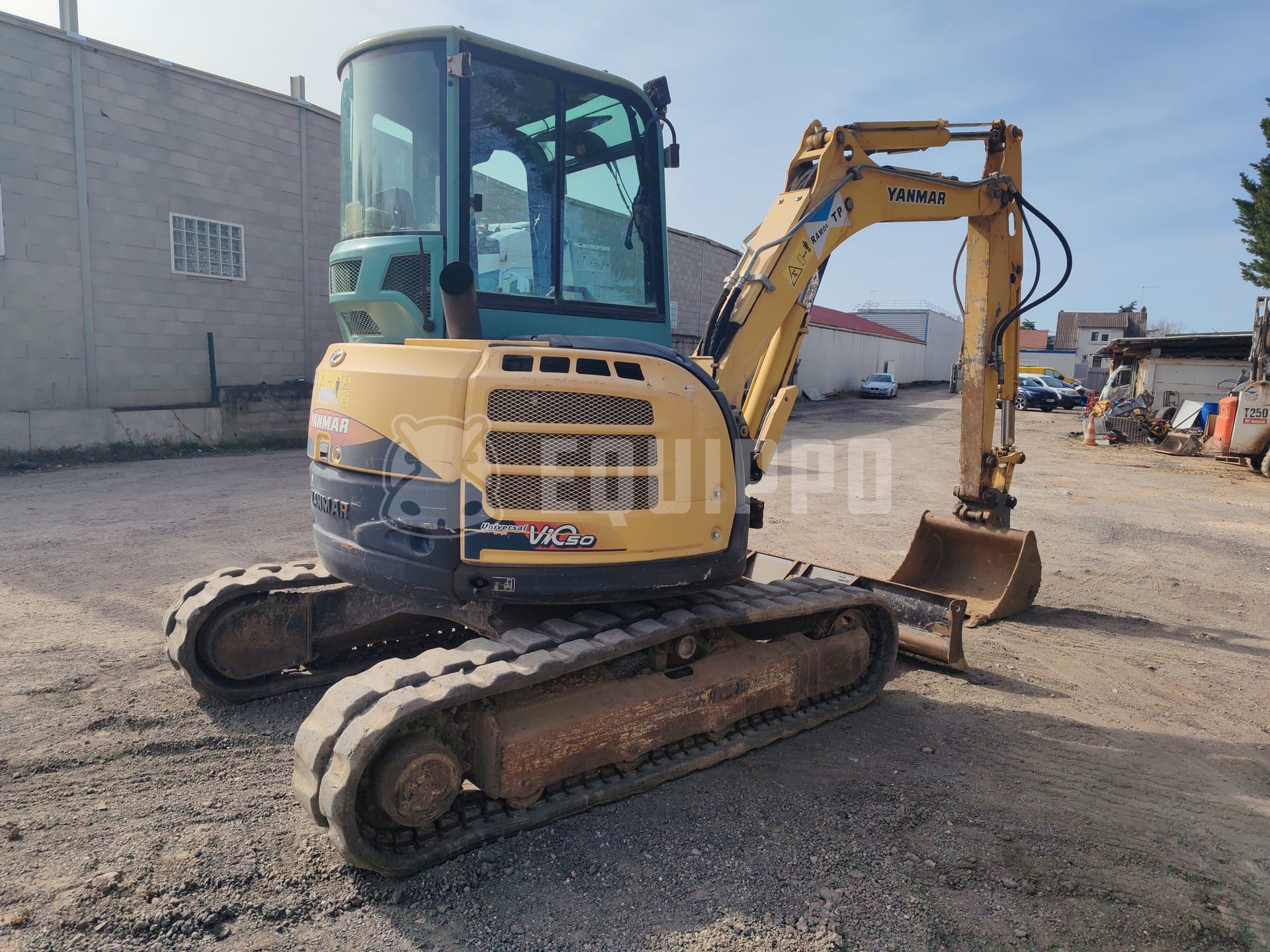 Yanmar Vio 50 U with 3 buckets - - Used Mini Excavator  < 7t