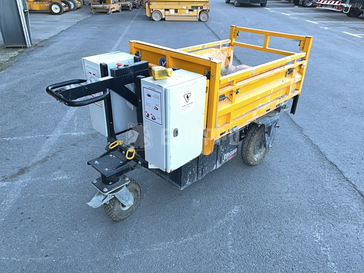 K Ryole KROSS V1 – Versatile Electric Trolley for Cargo Transport & Deliveries - - Used Small Equipment