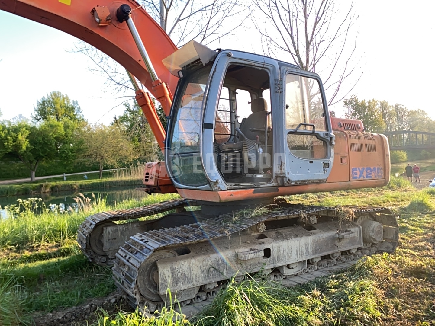Fiat-Hitachi Ex 215 - - Used Tracked Excavator