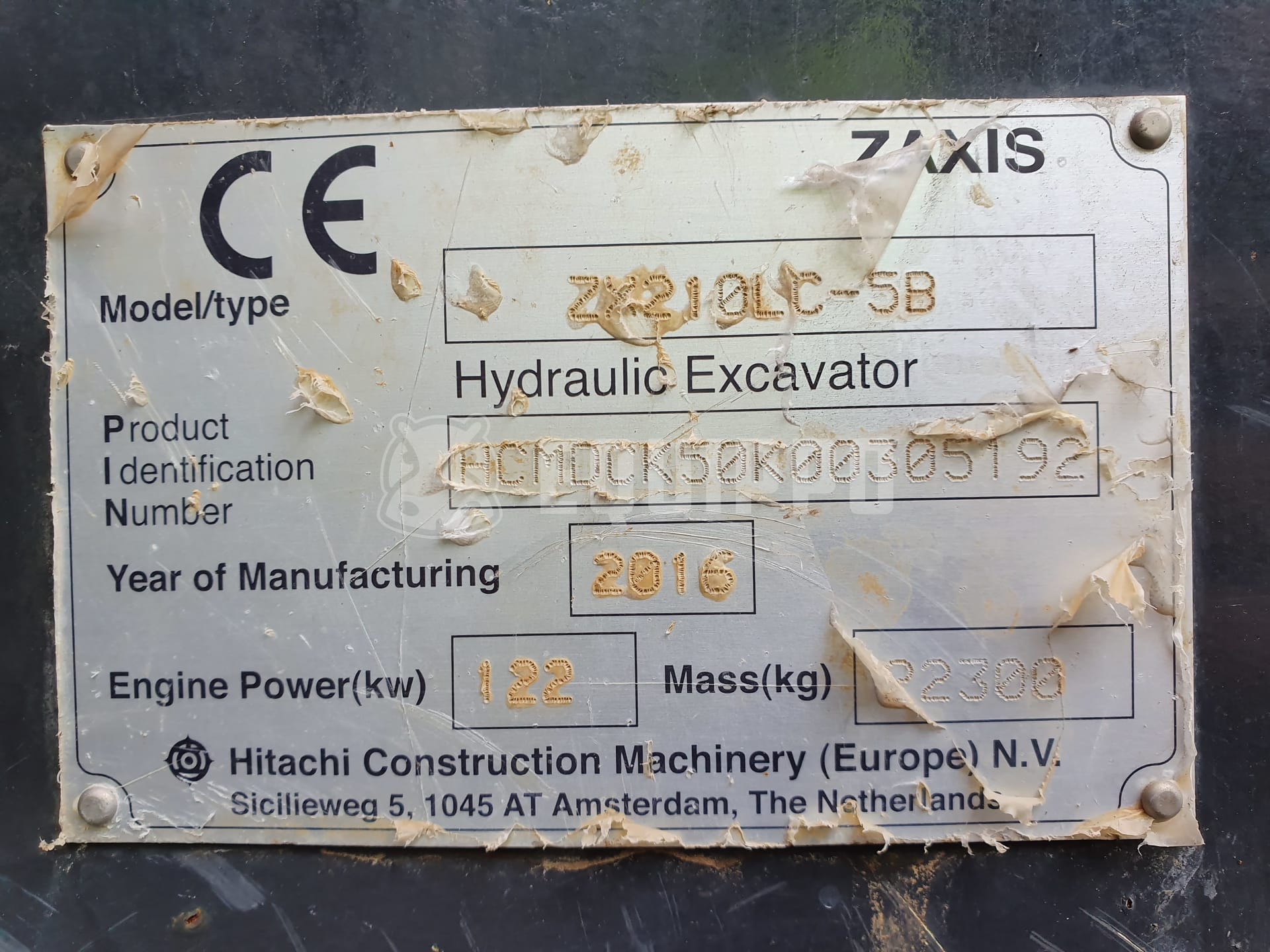 Hitachi ZX210LC-5B  - - Used Tracked Excavator