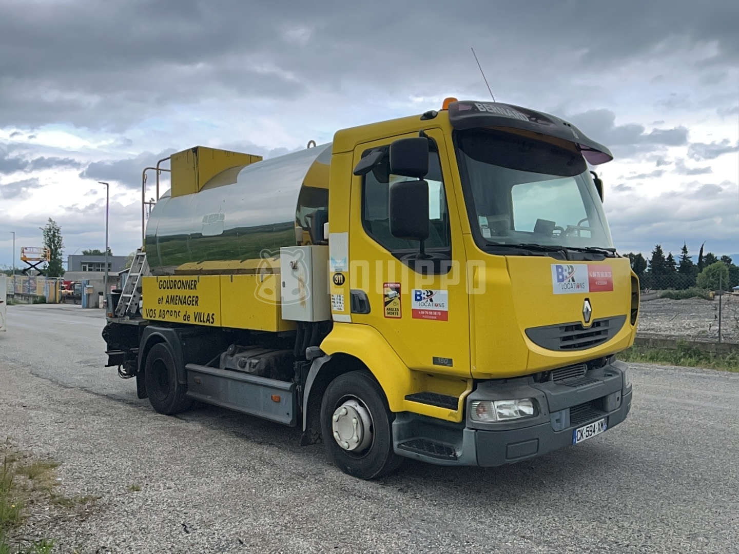 Renault Midlum 180 Dci  - - Used Spreader