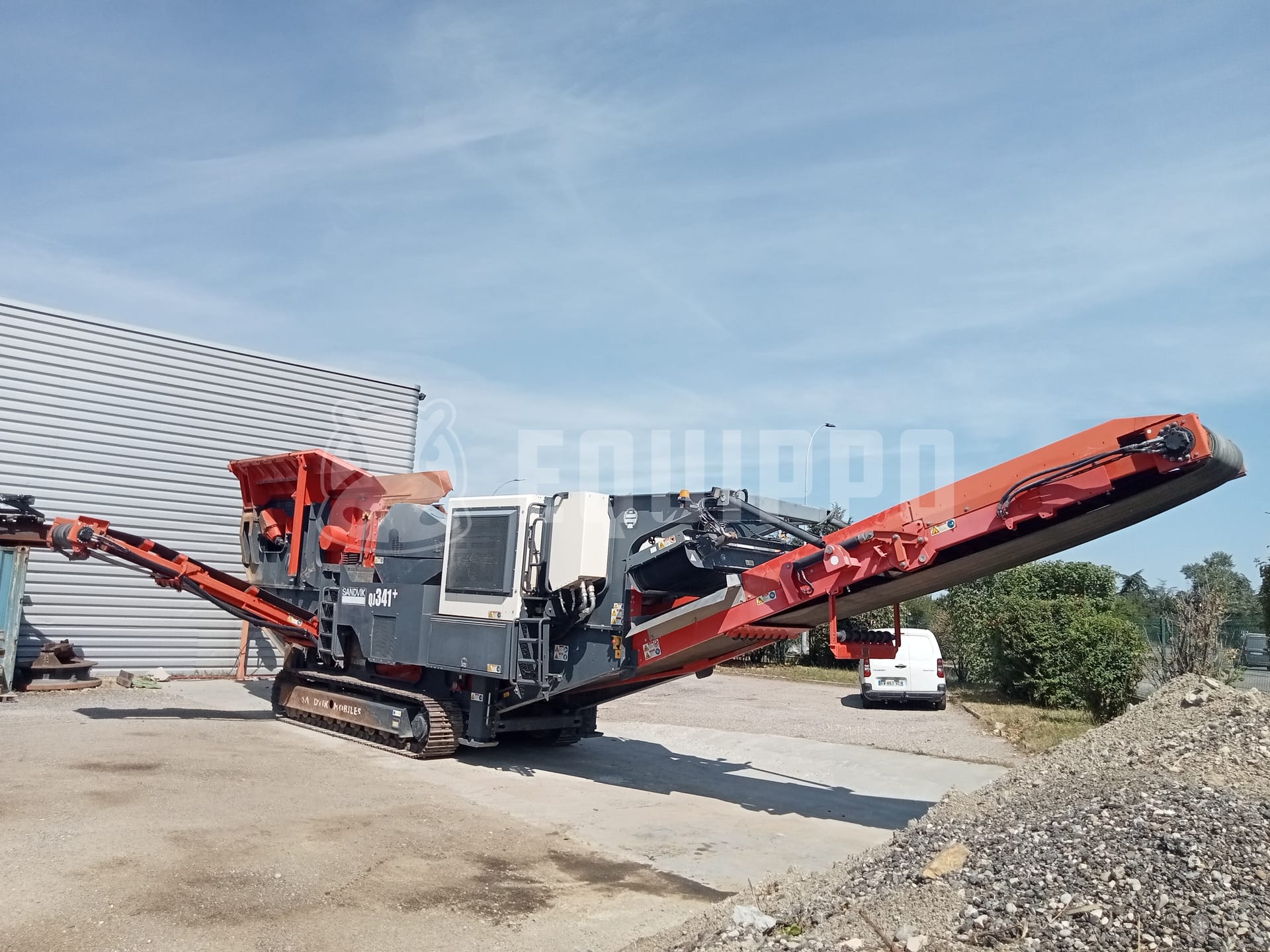 Sandvik QJ341+ Jaw - - Used Crusher