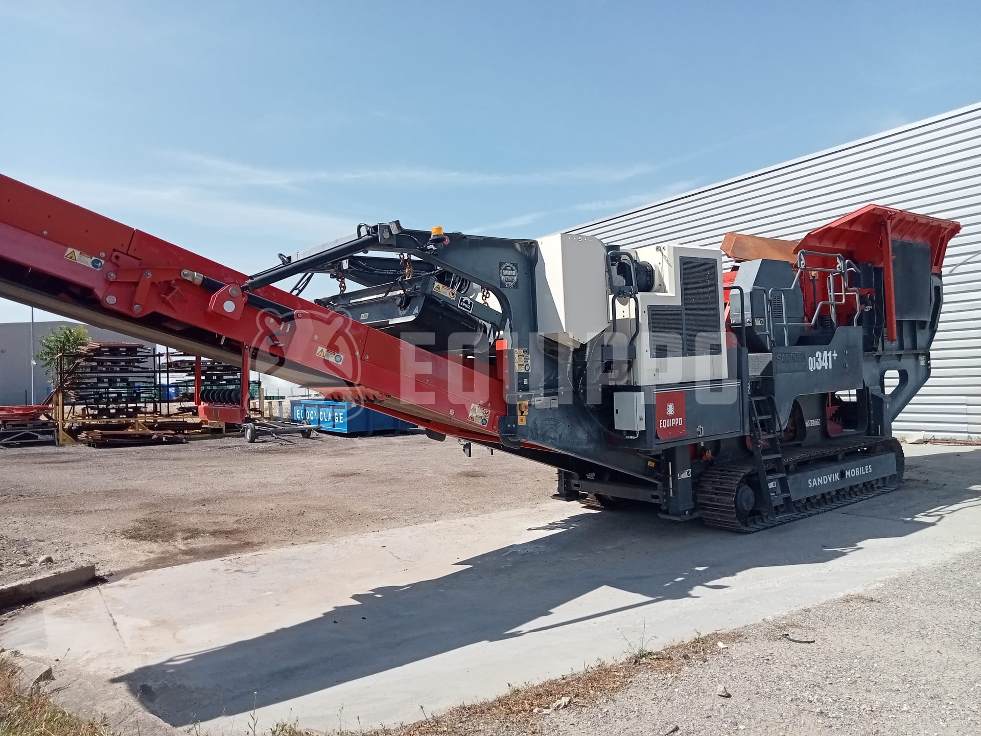 Sandvik QJ341+ Jaw - - Used Crusher