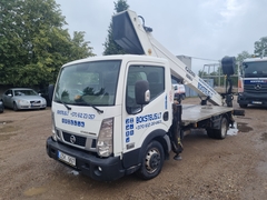 Isoli PT200 auf Nissan NT400 - - Gebrauchte LKW-montierte Hubarbeitsbühne
