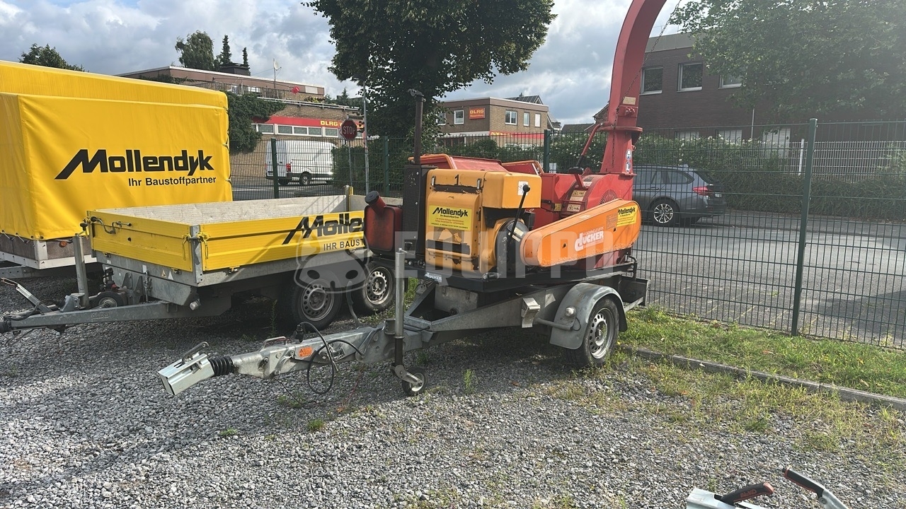 Dücker HM 200 Rębak do drewna - - Używany Rozdrabniacz