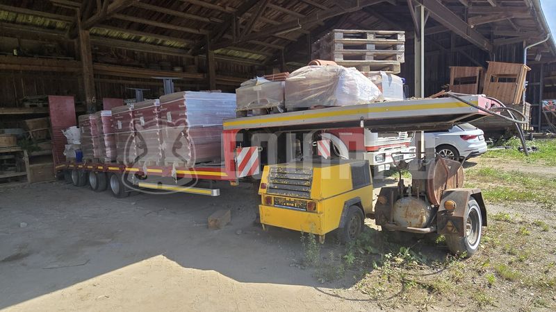 Langendorf SATÜ 18/18 Całkowicie odnowiony - - Używany Niskopodwoziowa naczepa typu semi-trailer