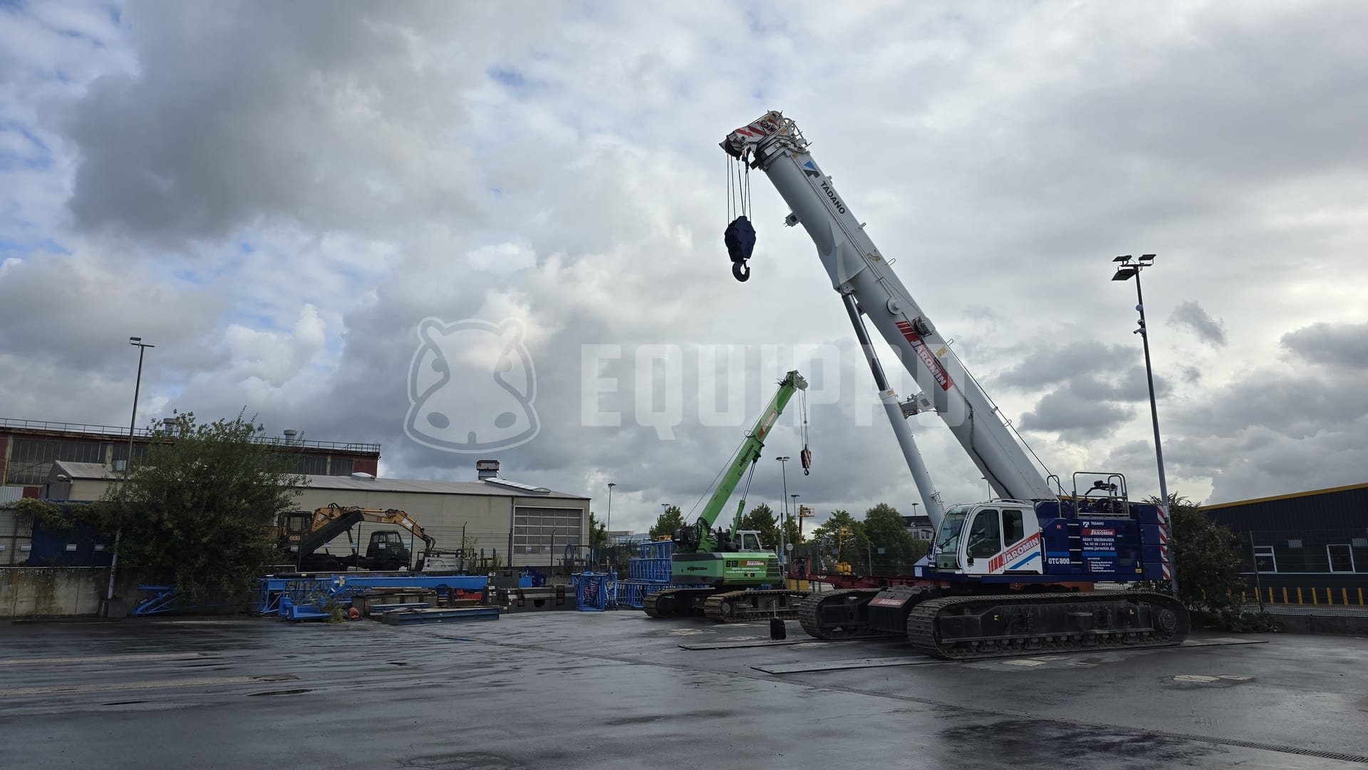 Tadano GTC-800 Mantis - - Używany Dźwig gąsienicowy