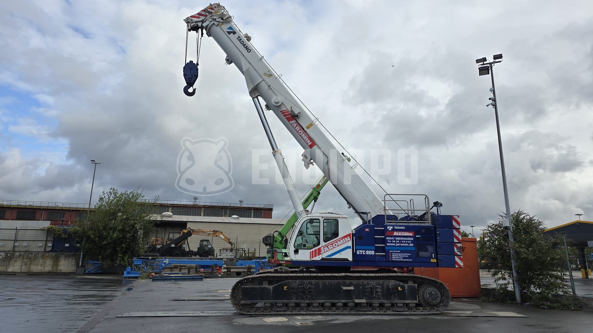 Tadano GTC-800 Mantis - - Używany Dźwig gąsienicowy