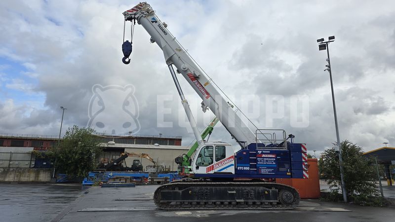 Tadano GTC-800 Mantis - - Używany Dźwig gąsienicowy