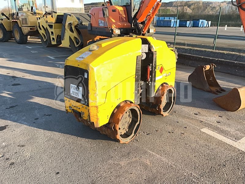 Ammann ARR 1575 – Remote-Controlled Trench Roller Ideal for Soil Compaction - - Used Tandem Roller