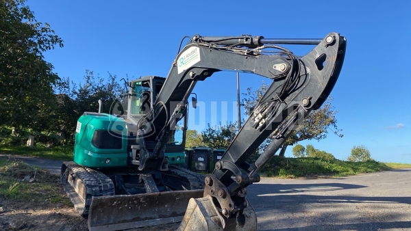Picture of the Eurocomach Es 85 Zt with 3 buckets