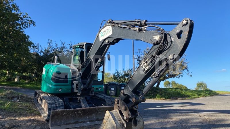 Eurocomach Es 85 Zt met 3 graafbakken - - Gebruikte Midi graafmachine 7t- 12t