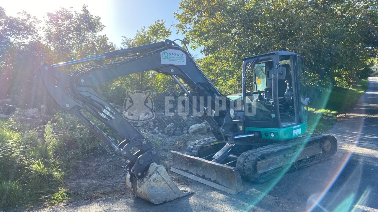 Eurocomach Es 85 Zt z 3 cazoami - - Używany Midi Koparka 7t - 12t